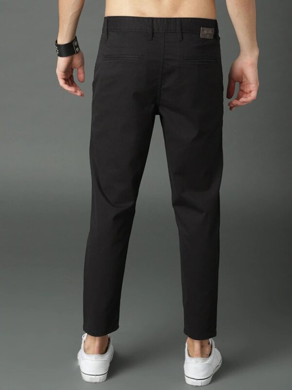 Men Slim Fit Easy Wash Chinos Trousers - Image 3