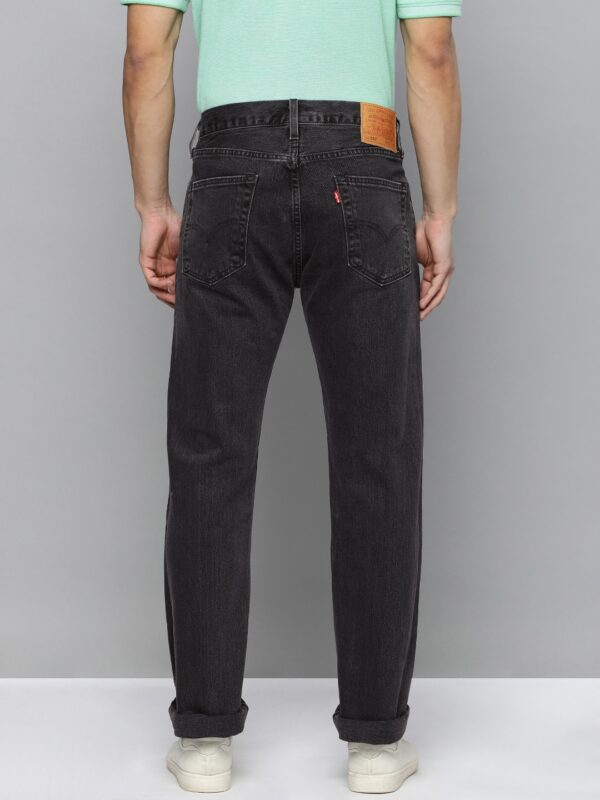 Men 501 Regular Fit Light Fade Jeans - Image 3