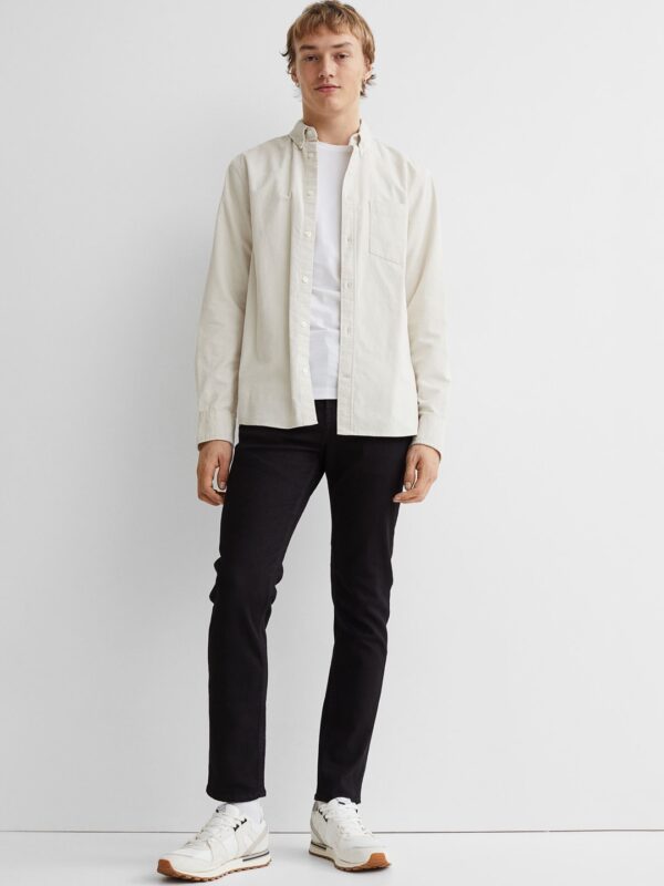 Men Black Slim Jeans - Image 2