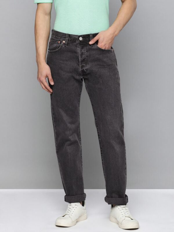 Men 501 Regular Fit Light Fade Jeans