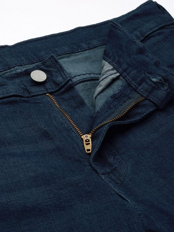 Men Blue 511 Slim Fit Light Fade Stretchable Jeans - Image 5