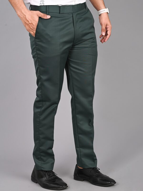 Men Easy Wash Formal Trousers - Image 2