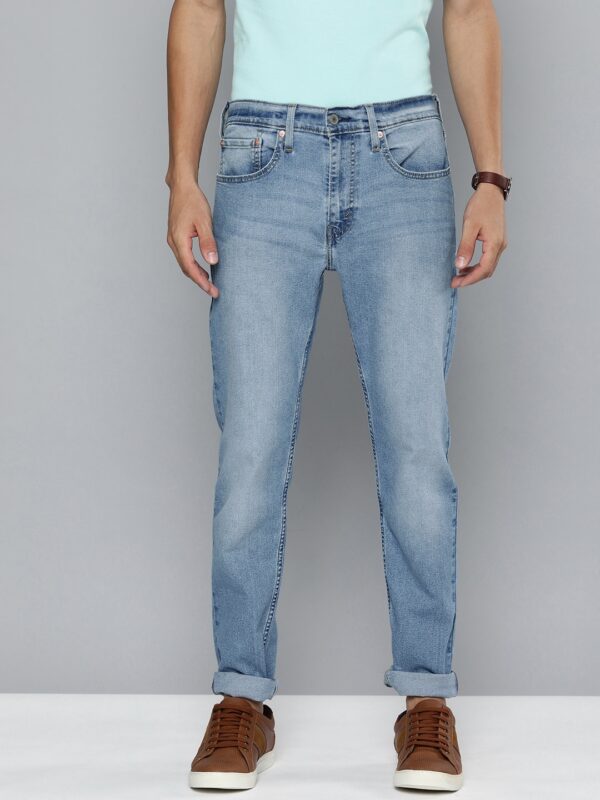 Men Blue 512 Slim Fit High-Rise Light Fade Stretchable Jeans