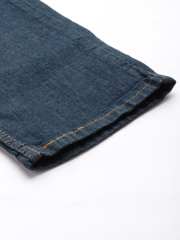 Men Blue 511 Slim Fit Light Fade Stretchable Jeans - Image 7