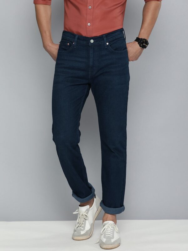 Men Blue 511 Slim Fit Light Fade Stretchable Jeans