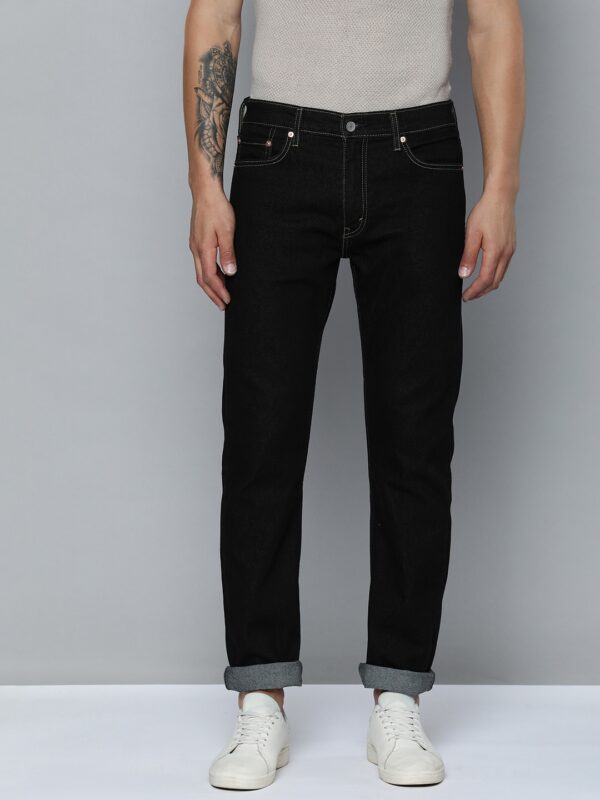 Men 513 Mid-Rise Straight Fit Stretchable Jeans