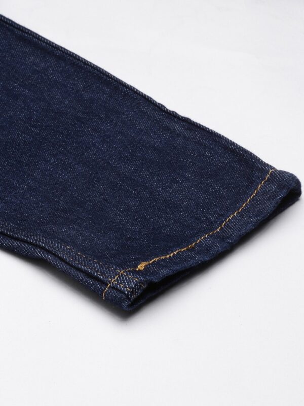 Men Blue Slim Fit Stretchable Jeans - Image 8