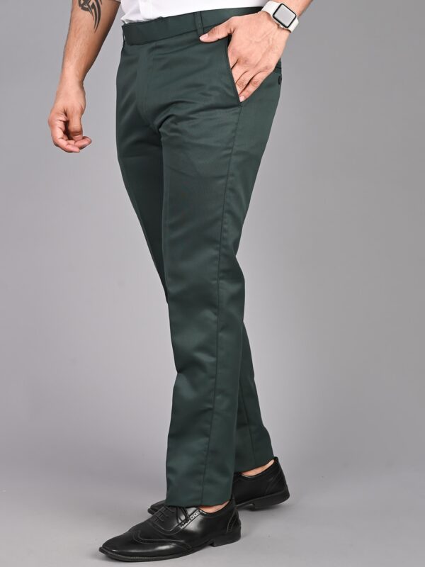 Men Easy Wash Formal Trousers - Image 3