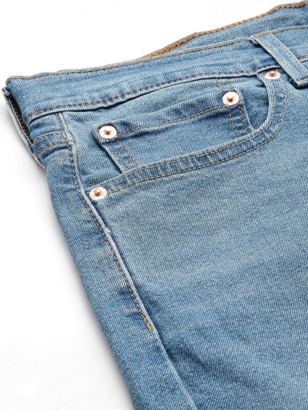 Men 512 Slim Fit Light Fade Stretchable Jeans - Image 6