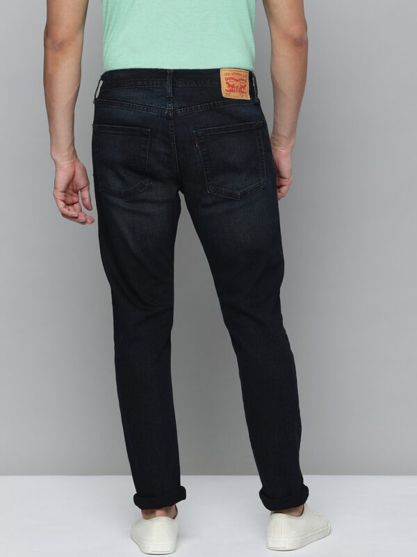 Men 512 Tapered Fit Low-Rise Heavy Fade Stretchable Jeans - Image 3