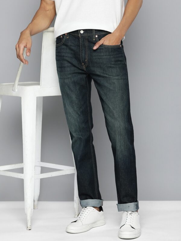 Men 512 Slim Tapered Fit Heavy Fade Stretchable Jeans
