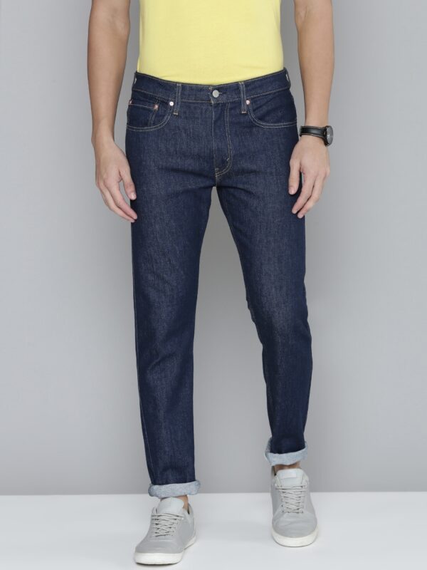 Men Blue Slim Fit Stretchable Jeans - Image 2