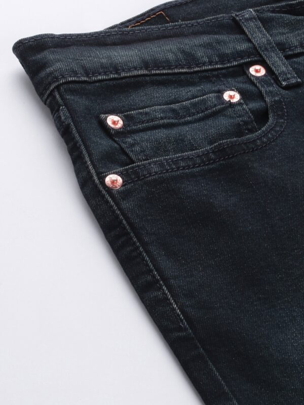Men 512 Tapered Fit Low-Rise Heavy Fade Stretchable Jeans - Image 6
