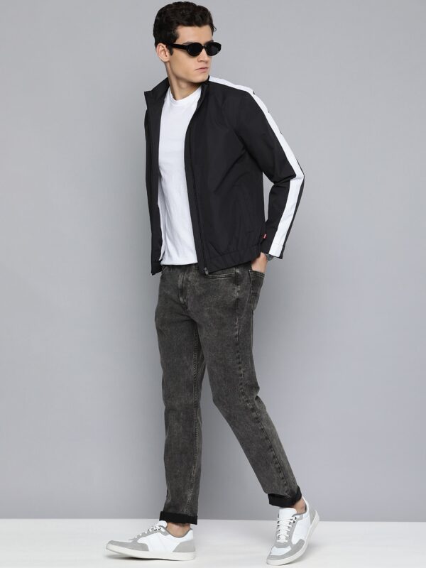 Men Grey 512 Slim Tapered Fit Light Fade Stretchable Jeans - Image 4