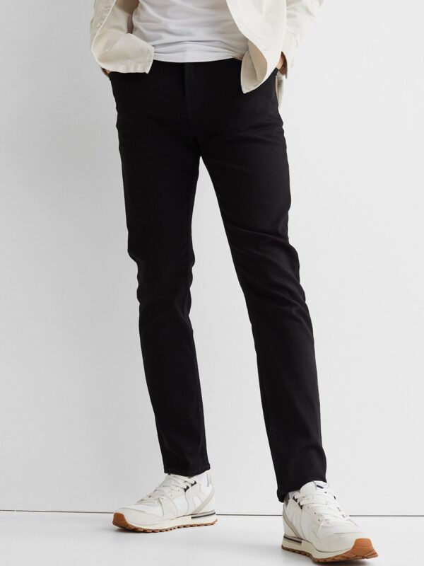 Men Black Slim Jeans