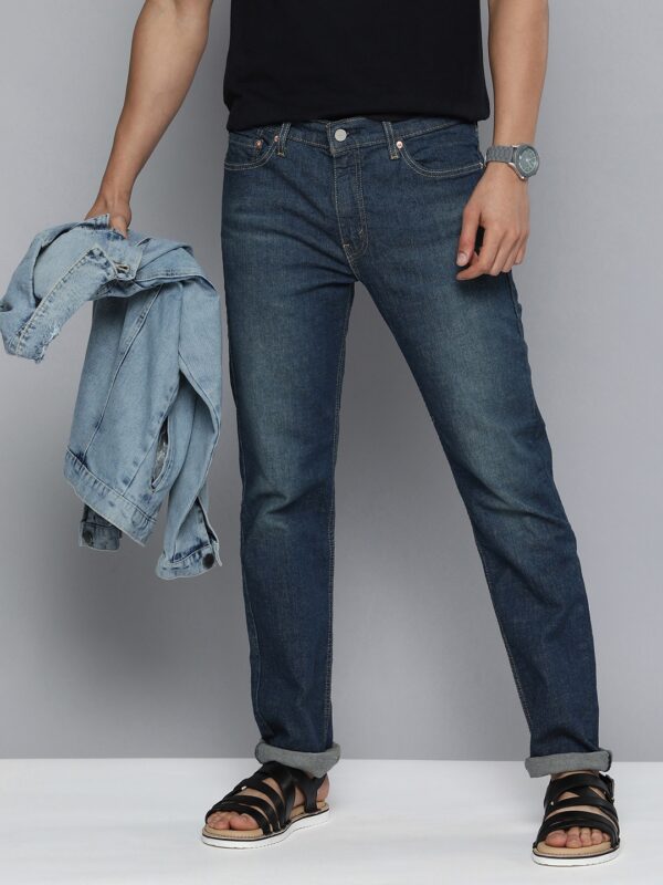 Men Blue 511 Slim Fit Light Fade Stretchable Jeans