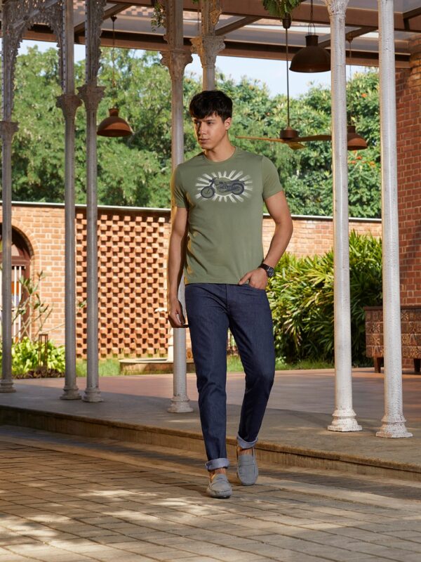Men Blue Slim Fit Stretchable Jeans