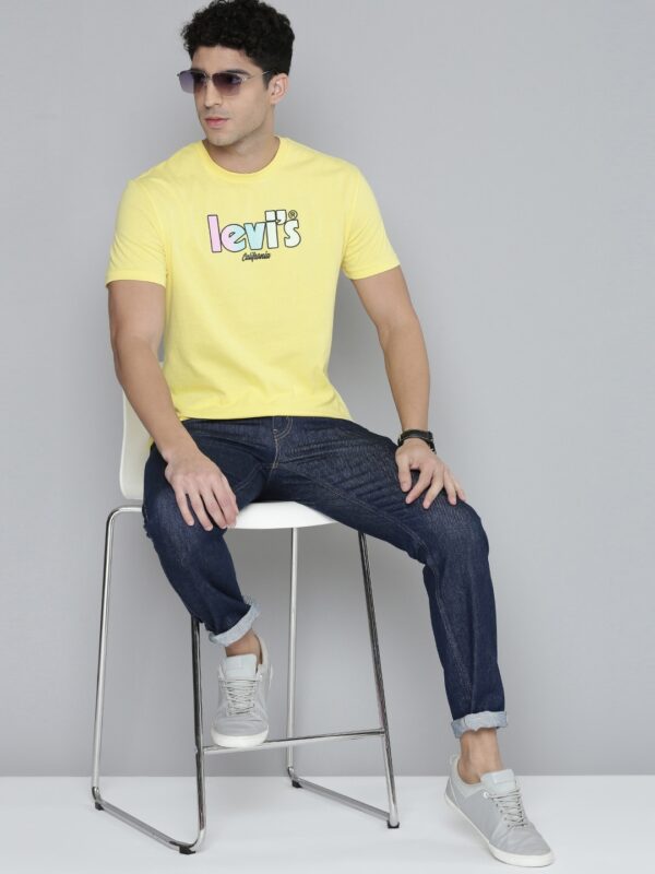 Men Blue Slim Fit Stretchable Jeans - Image 5