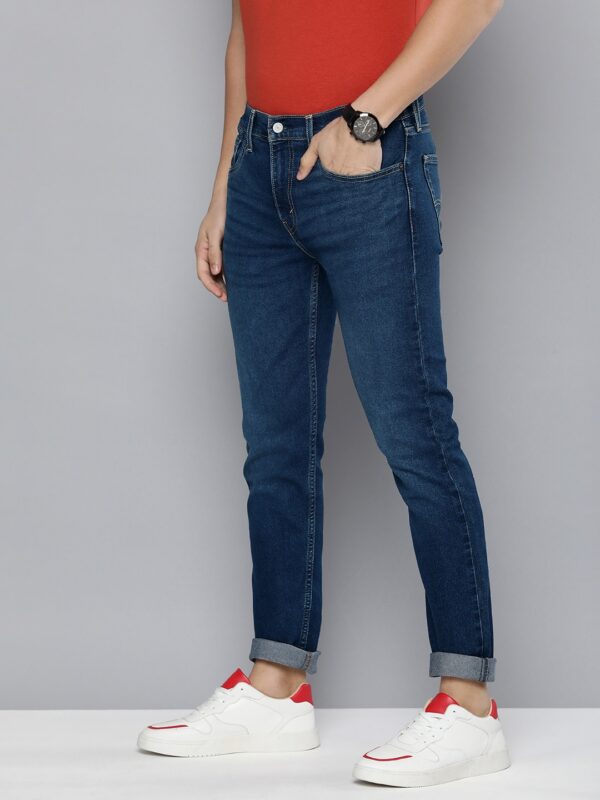 Men 512 Slim Fit Light Fade Stretchable Jeans - Image 2
