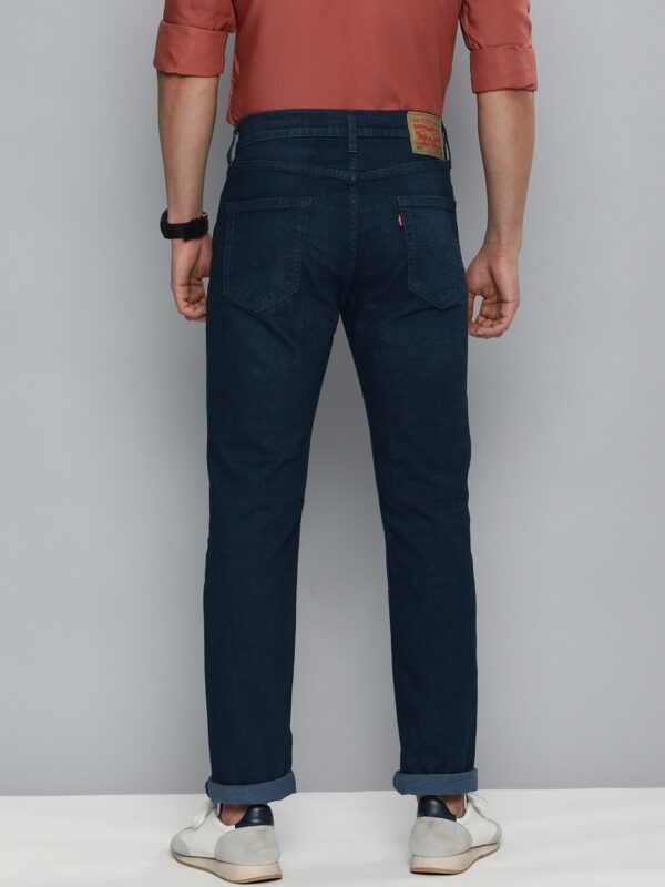 Men Blue 511 Slim Fit Light Fade Stretchable Jeans - Image 3