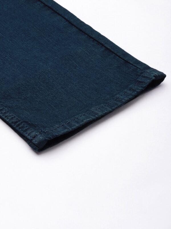 Men Blue 511 Slim Fit Light Fade Stretchable Jeans - Image 7